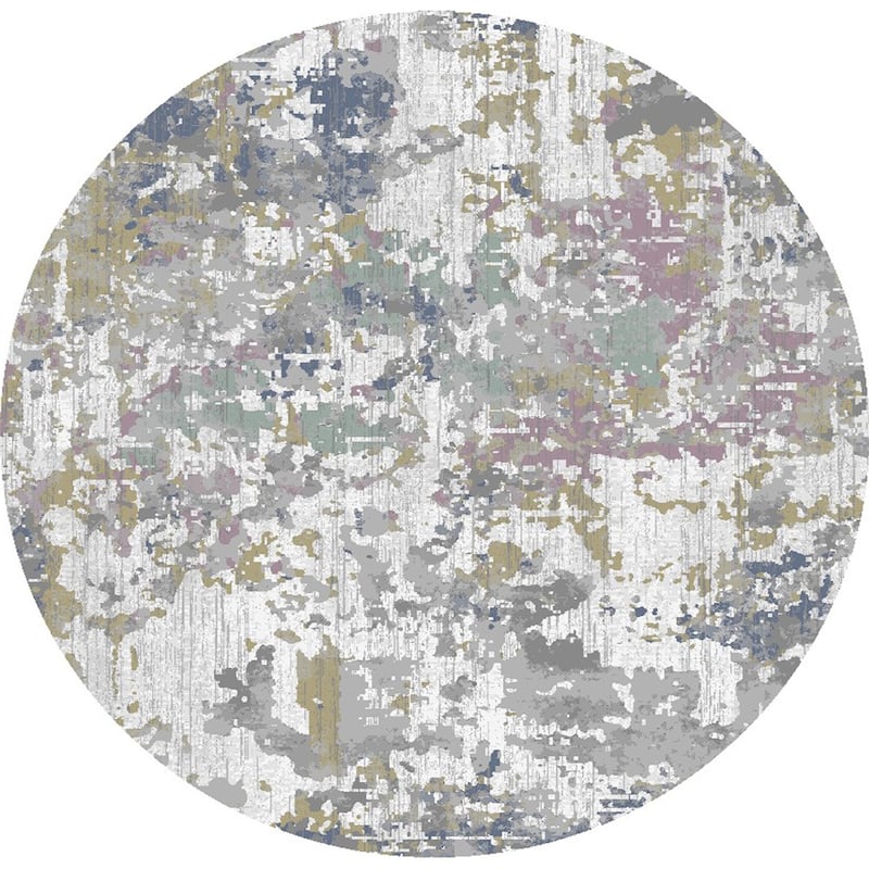 Lavinia Abstract Modern Area Rug - 7'10" Round
