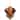 Fabric Plaid Acorn Ornament - 4.25" H x 3.5" W x 1.5" D