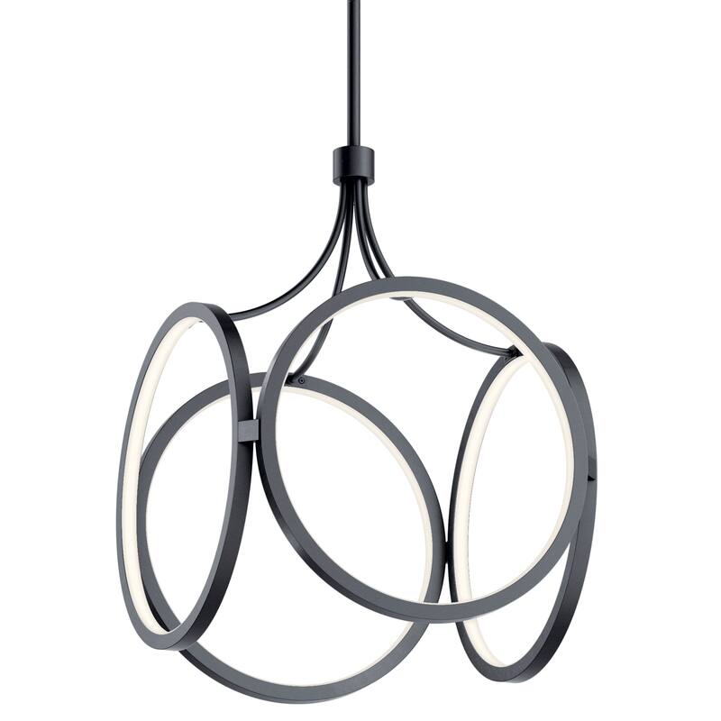 Kichler élan Ciri 19.75 inch Small LED Pendant Matte Black