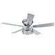 preview thumbnail 17 of 19, 52" Low Profile Ceiling Fan with Light and Remote(5-blade)