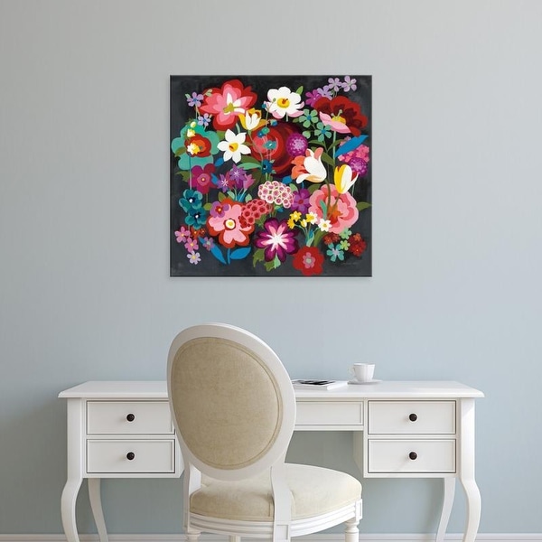 Easy Art Prints Danhui Nai's 'Alpine Florals' Premium Canvas Art