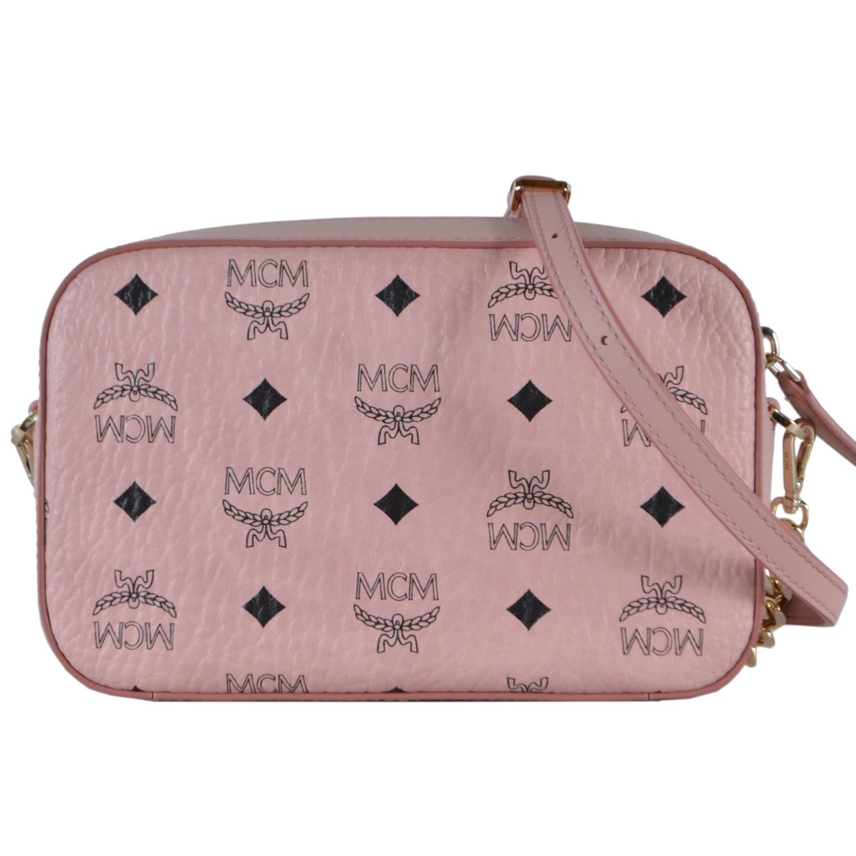 mcm sling bag pink