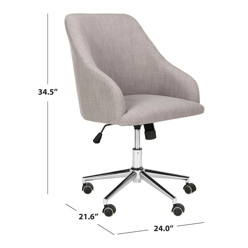 SAFAVIEH Grisha Swivel Adjustable Office Chair