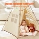 preview thumbnail 5 of 5, VEVOR Kids Play Tent, Kids Tent for Kids 1-5 Years Old,for Indoor and Outdoor - 47*47*67 inch