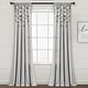 preview thumbnail 5 of 77, Lush Decor Boho Pom Pom Tassel Linen Window Curtain Panel (Single) 52"W x 84"L - Light Gray