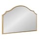 preview thumbnail 59 of 89, Kate and Laurel Leanna Framed Arch Wall Mirror 18x24 - Gold