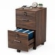 preview thumbnail 25 of 44, 2-Drawer Rolling Wood File Cabinet with Lock