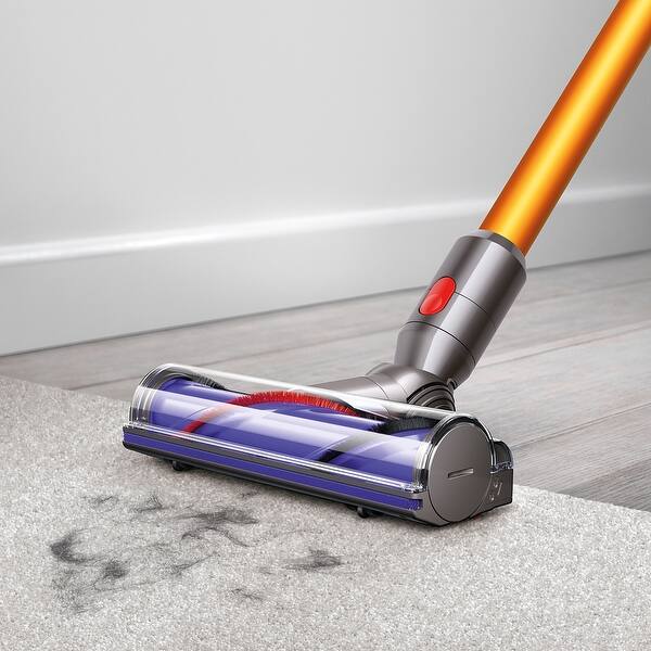 Shop Dyson V8 Absolute Cordless Hepa Vacuum Cleaner Fluffy Soft Roller And Direct Drive Cleaner Head Mini Motorized Tool More Overstock 13687459