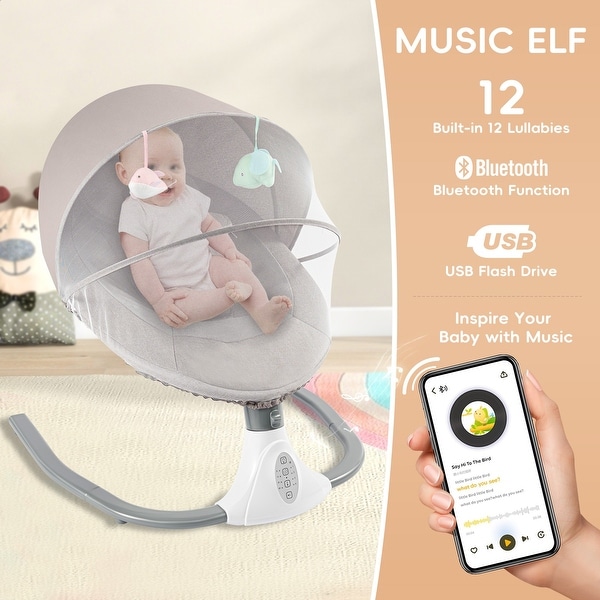 Basic baby bouncer chair top