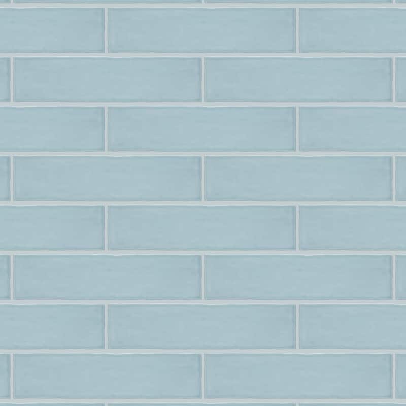 Merola Tile Castillo Sky 3" x 12" Ceramic Wall Tile
