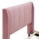 preview thumbnail 64 of 72, Twin/Full/Queen Size Velvet Upholstered Platform Bed Frame with Headboard and Wooden Slats Support, No Box Spring Needed