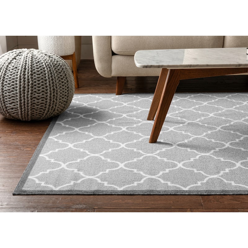Well Woven Kings Court Brooklyn Trellis Lattice Modern Area Rug