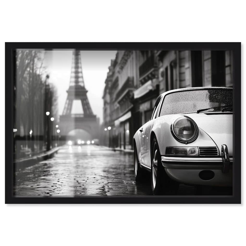 Rainy Day Paris Shadowbox by Art Remedy