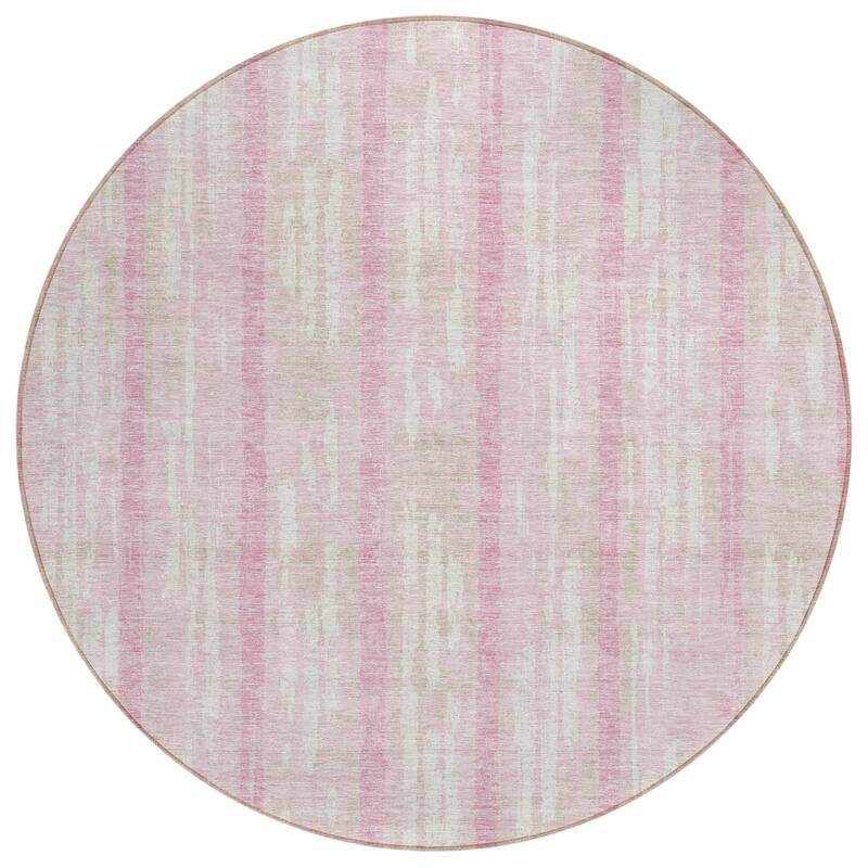 Machine Washable Indoor/ Outdoor Chantille Ombre Stripe Rug