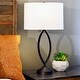 preview thumbnail 2 of 21, Sculpted Table Lamp