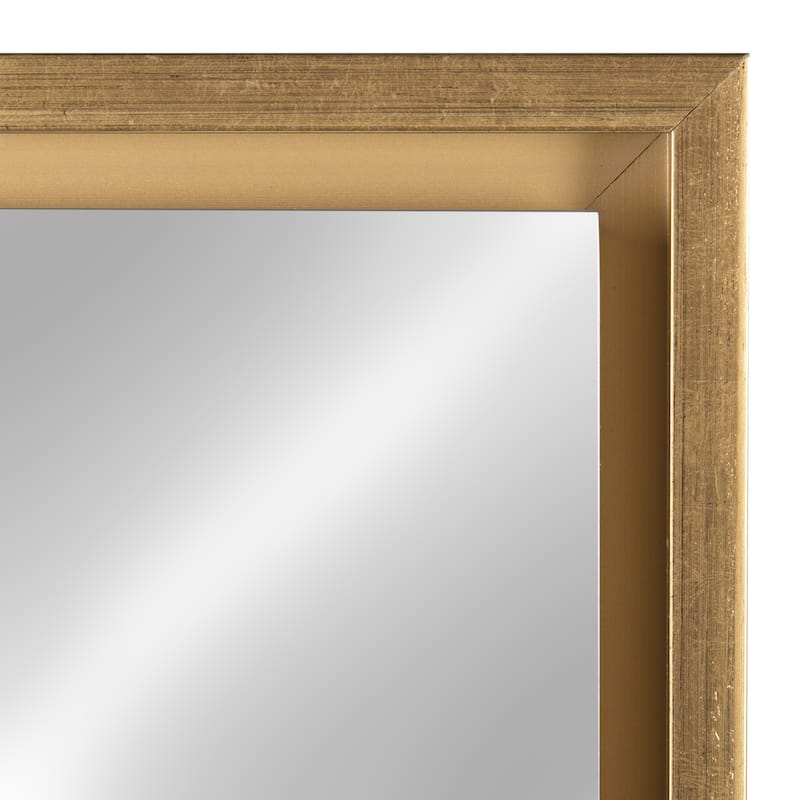 Kate and Laurel Evans Framed Wall Panel Mirror - 16x48