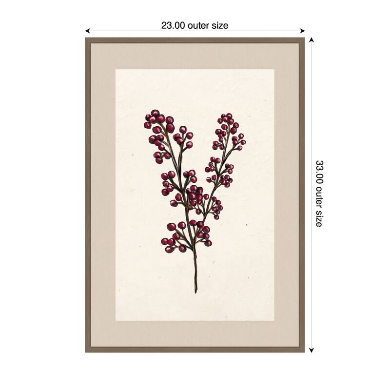 Kate and Laurel Sylvie Framed Canvas Silver and Pine 22 by Pam Vale