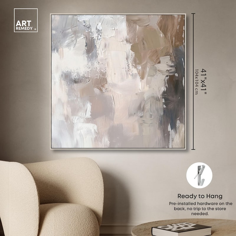 Faded Textured II Canvas by Art Remedy