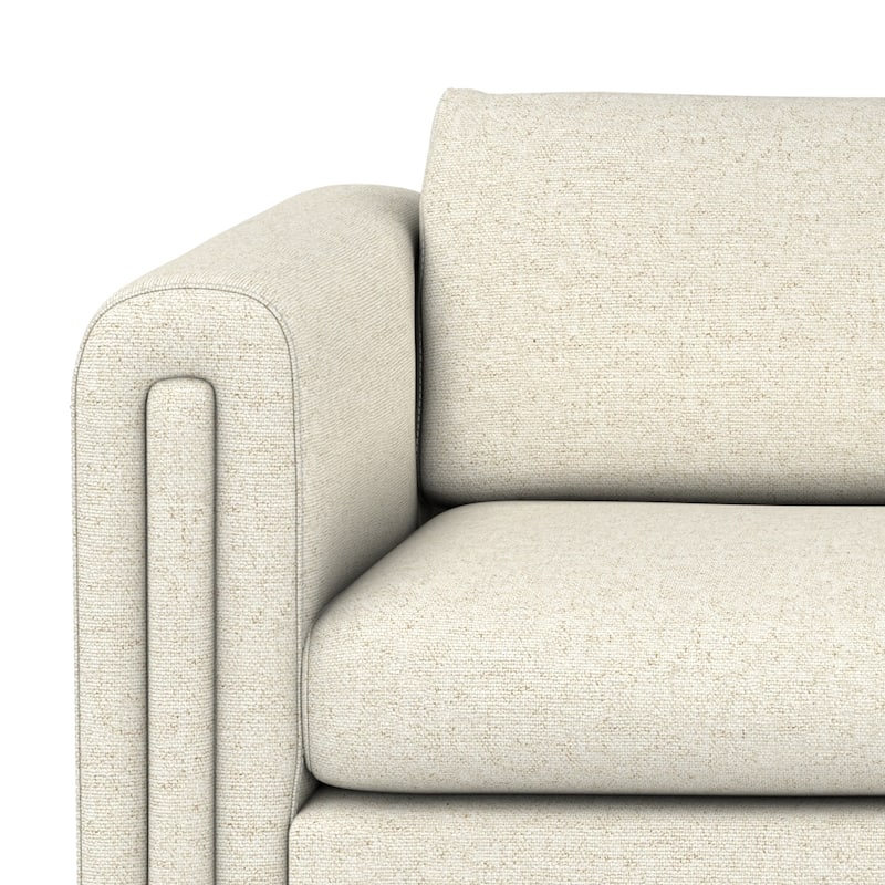 WYNDENHALL Drayton 84" Wide Contemporary Sofa in Tightly Woven Performance Fabric - 84" W x 38" D x 30" H,