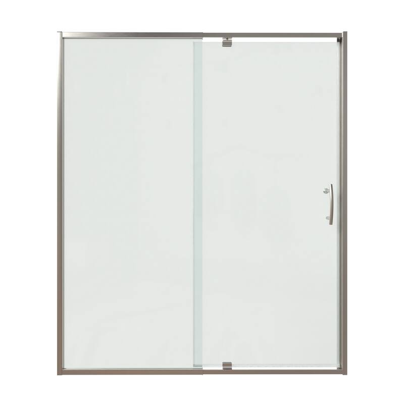 Modland 42''/48''/54''/60''W x 71''H Frameless Pivot Swing Shower Door Enclosure with 1/4" SGCC Tempered Glass Door