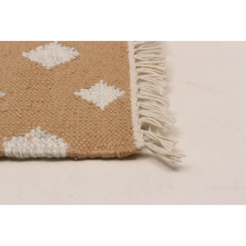 Ankara FW Brown Kilim 5'2" x 8'1" - 5'2 x 8'1