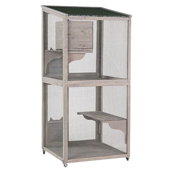 Kittywalk Penthouse with Resting Platforms for Cats
