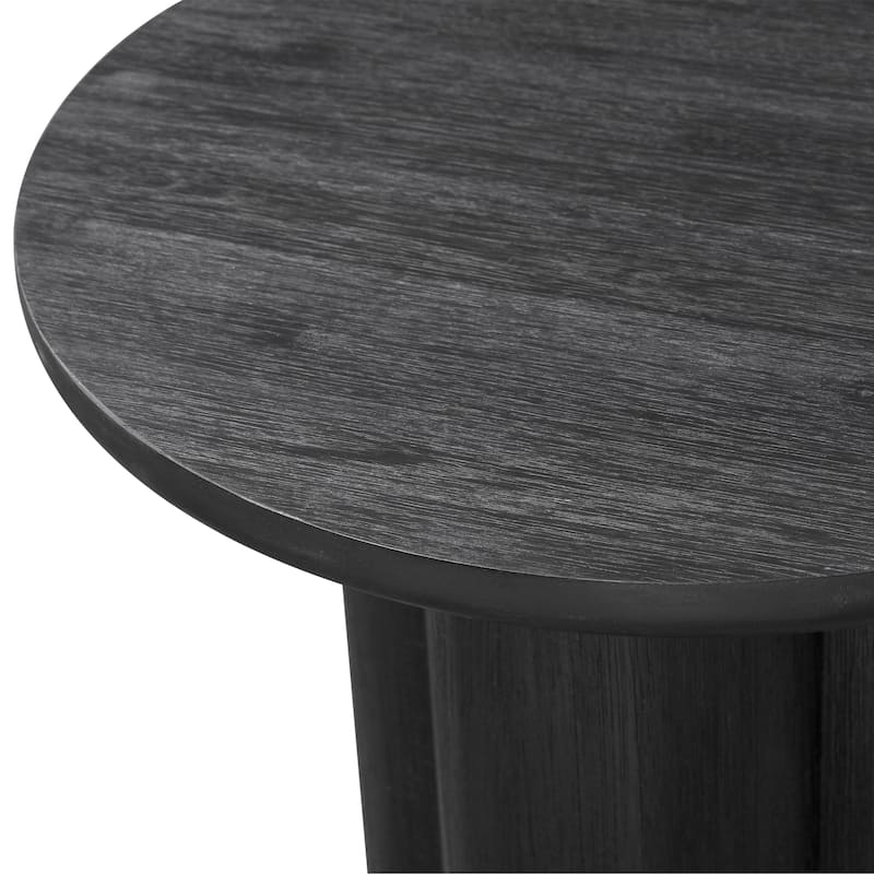 NPD Furniture Mayville Solid Wood Side Table