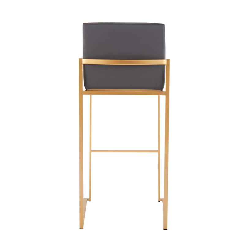 Silver Orchid Forrest High Back Bar Stool - Set of 2