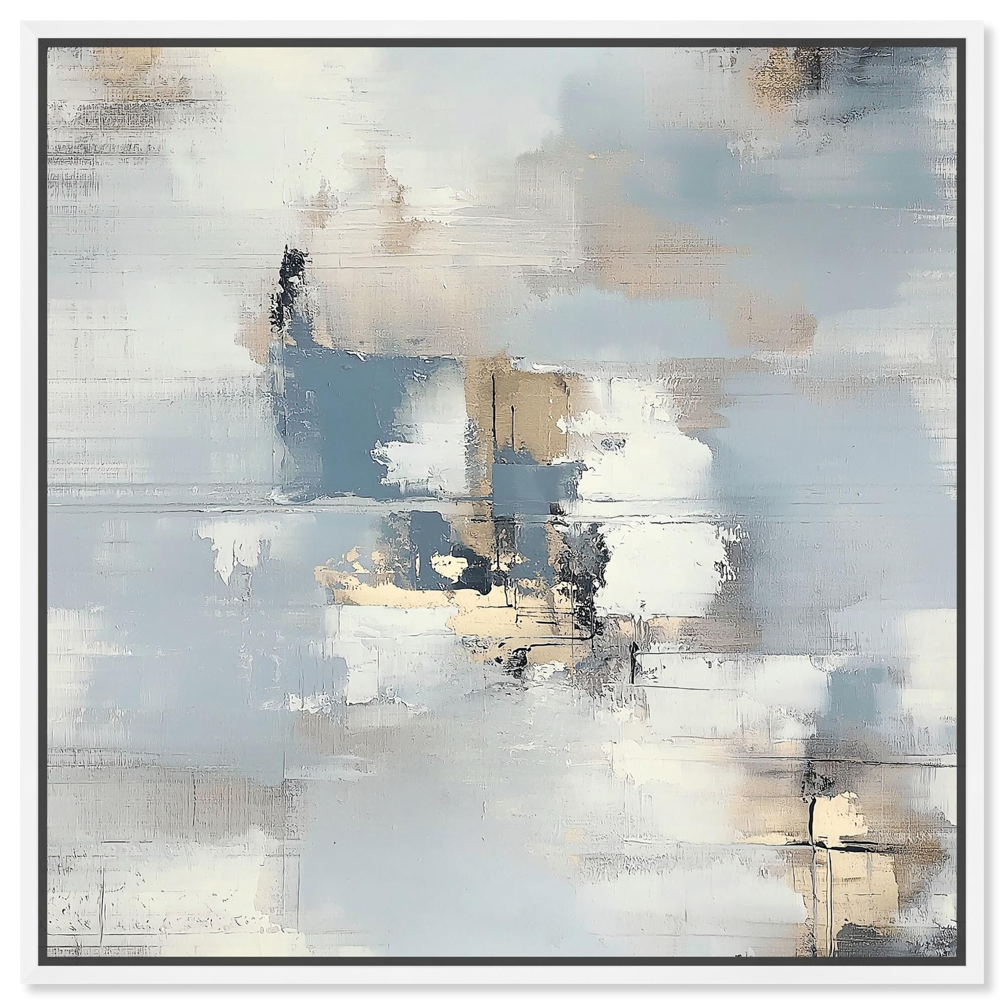 Morning Mist Over the Water Canvas by Art Remedy