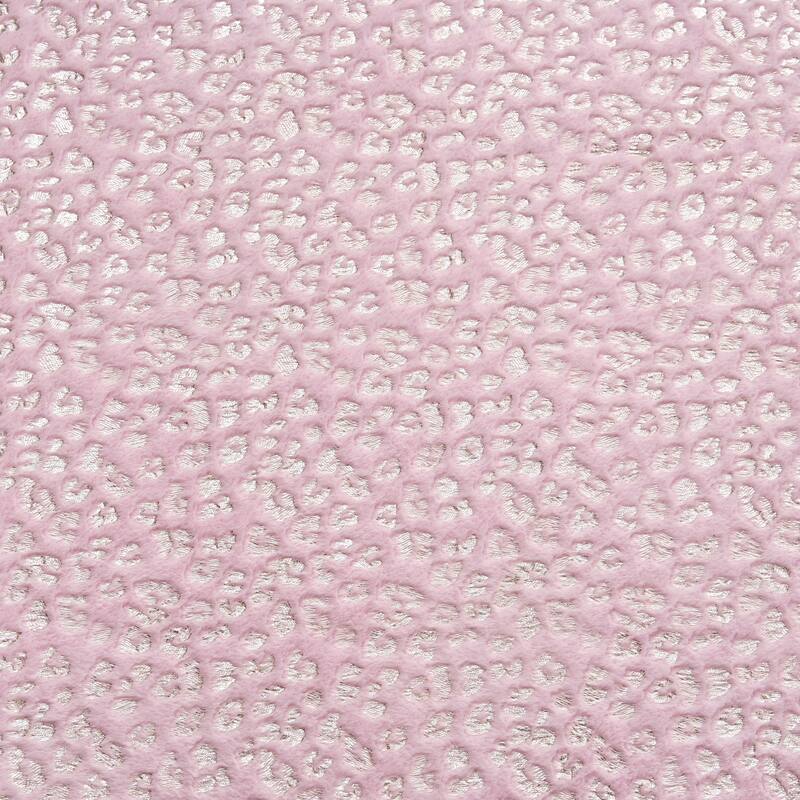 Juicy Couture Metallic Leopard Plush Rugs