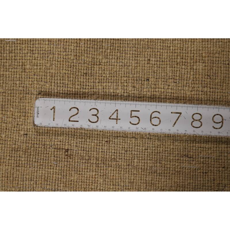 Modern Gabbeh Oriental Square Area Rug Handmade Wool Carpet - 5'3" x 7'10"