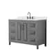 Option Dark Gray / Giotto Quartz Top / Matte Black