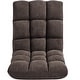 preview thumbnail 7 of 5, Yaheetech Floor Folding Gaming Sofa Chair Portable Padded Lounge Chair with Backrest