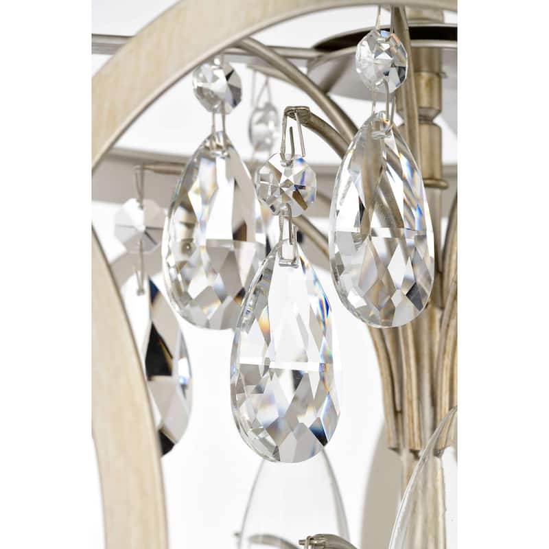 Aurelia 3-light Metal Cage Drum Chandelier
