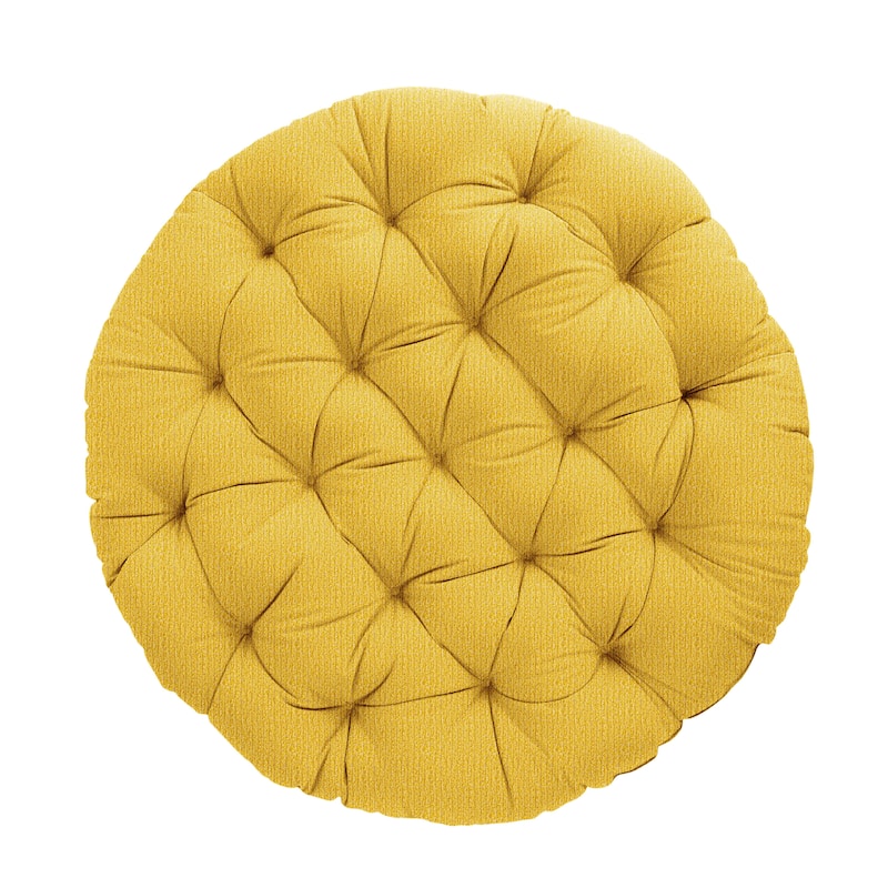 Sorra Home Sunbrella Outdoor Papasan Cushion - 44 in W x 44 in W x 4 in H