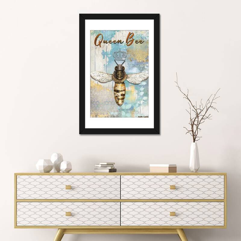 iCanvas "Queen Bee" by Jennifer Lambein