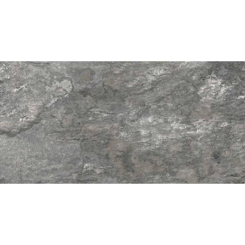 The Tile Life Wells Stone 12x24 Grey Porcelain Floor & Wall Tile - 4 x 4 Sample