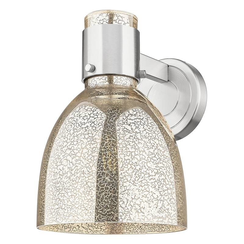 Innovations Lighting 464-1W-G464D-7ME Lawton Bell 9" Tall Bathroom