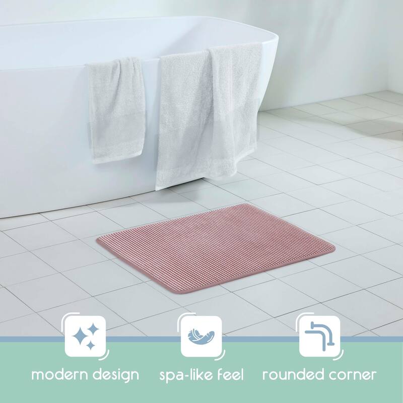 Vellux Bliss Memory Foam Bath Rug