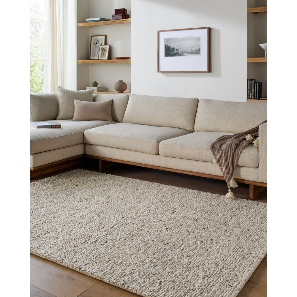 Livabliss Farmhouse Passion Solid Area Rug