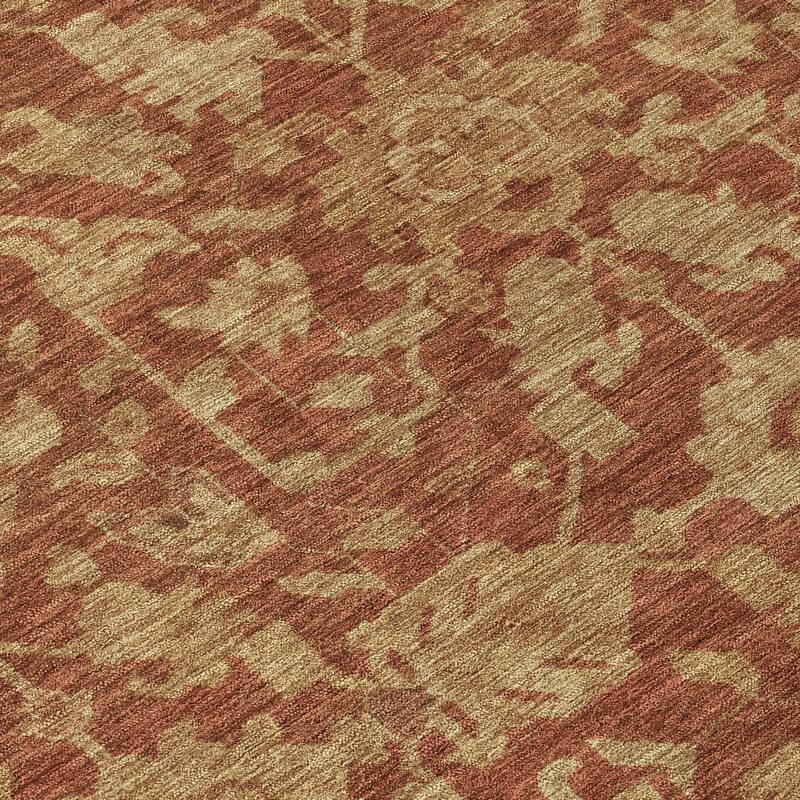 Machine Washable Indoor/ Outdoor Casual Traditional Chantille Rug