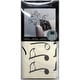 preview thumbnail 4 of 3, RoomMates Black Music Note Scroll Wall Decals