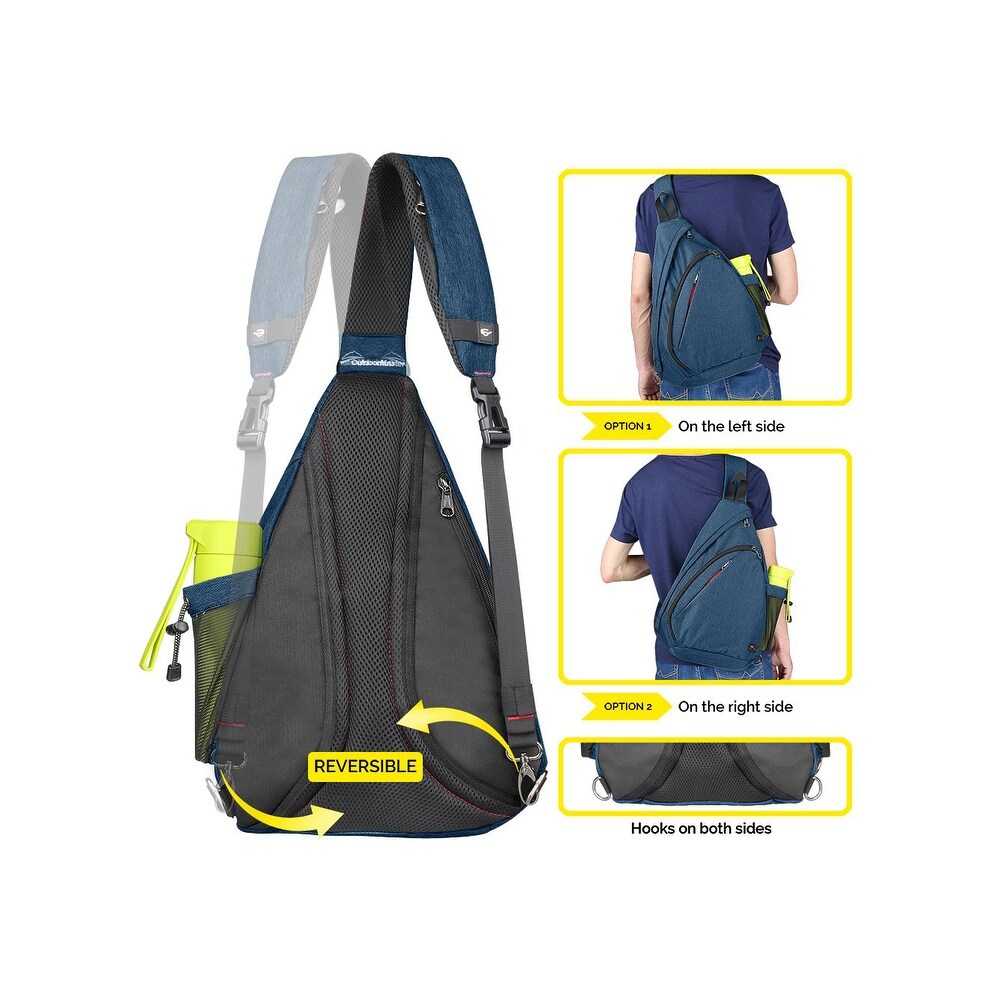 single strap crossbody backpack
