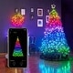 preview thumbnail 5 of 6, Twinkly 400 LED RGB Multicolor 105' Decor String Lights, Bluetooth WiFi (4 Pack) - 40