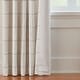 preview thumbnail 11 of 10, Brighton Windowpane Plaid Blackout Window Curtain Panel