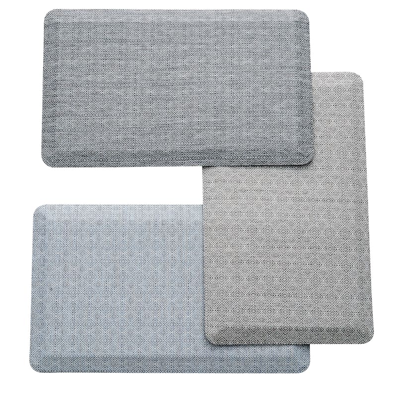 Linery & Co. Anti Fatigue Mat Comfortable Thick Padding for Kitchen or Office.