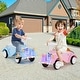 preview thumbnail 24 of 28, Gymax Kids Ride on Push Car w/ Steering Wheel Horn & Light Under Seat