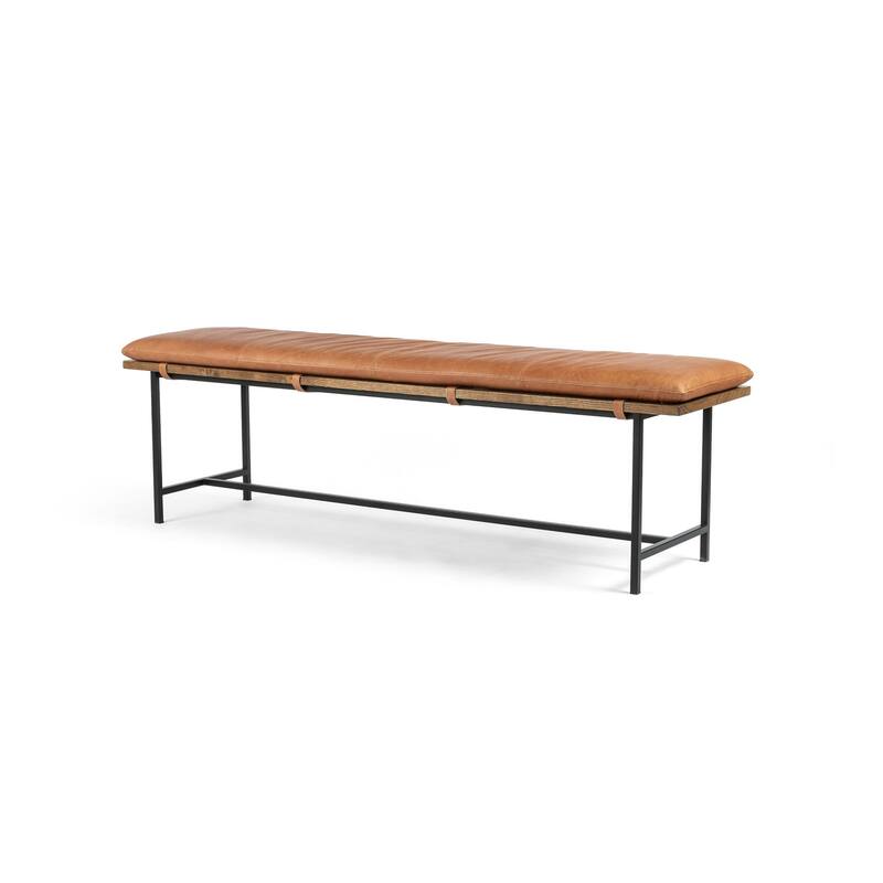 Baldwin Accent Bench-Brandy