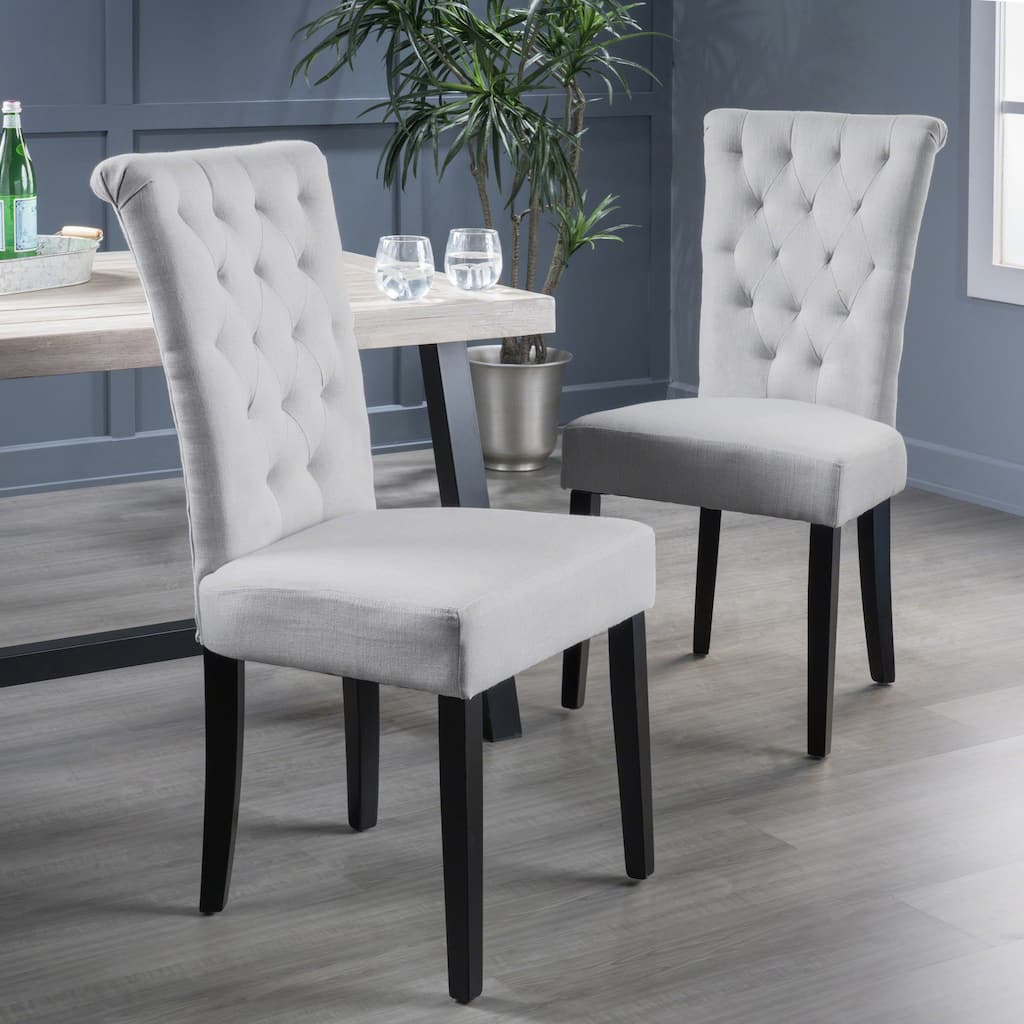 Venetian Tufted Dining Chairs (Set of 2) by Christopher Knight Home