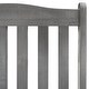 preview thumbnail 5 of 8, vidaXL Rocking Chair with Cushions Gray Solid Acacia Wood - 47.2" x 19.7" x 1.2"